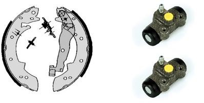 Комплект тормозных колодок H 61 019 BREMBO