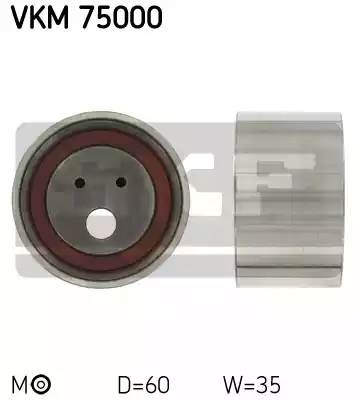 Натяжной ролик, ремень ГРМ VKM 75000 SKF