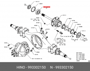 Деталь 993302150 HINO