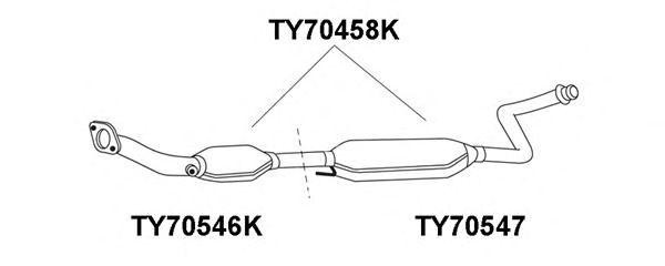 Катализатор TY70458K VENEPORTE