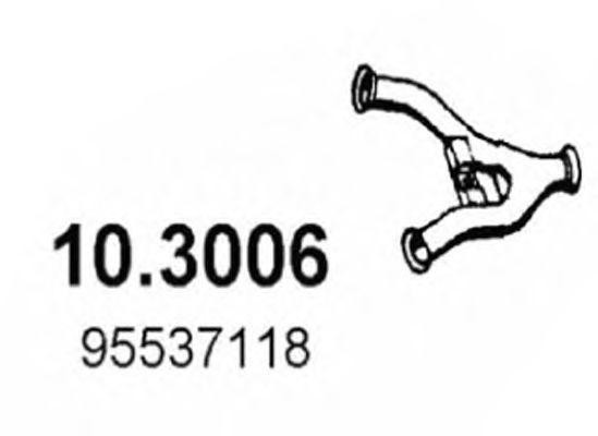 Выпускной трубопровод 103006 ASSO