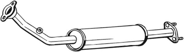 Предглушитель выхлопных газов 142-101 BOSAL