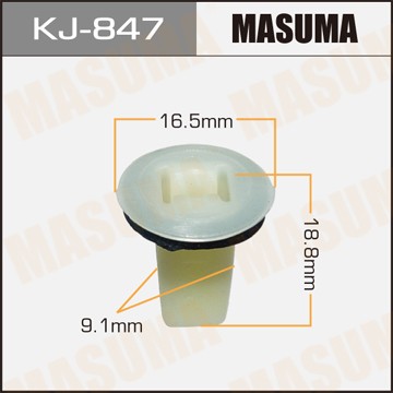 Клипса крепежная KJ847 MASUMA