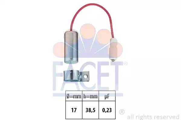 Конденсатор, система зажигания 0.0339 FACET