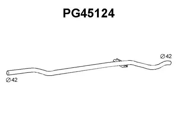 Выпускной трубопровод PG45124 VENEPORTE