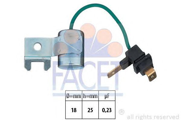 Конденсатор, система зажигания 0.0179/157 FACET