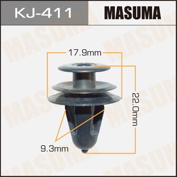 Клипса крепежная KJ411 MASUMA