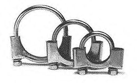 Хомут глушителя 250-952 BOSAL