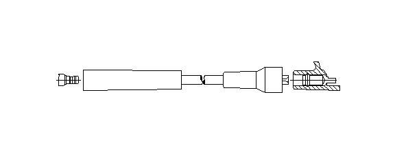 Провод зажигания 82574 BREMI