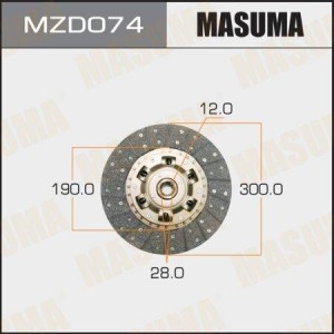 Диск сцепления MZD074 MASUMA