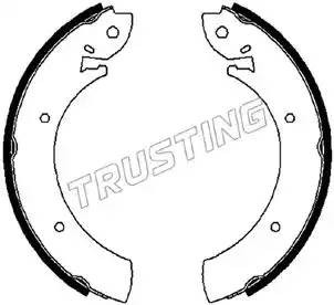Комплект тормозных колодок 088.207 TRUSTING