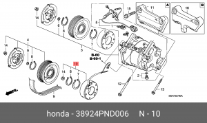 Деталь 38924PND006 HONDA