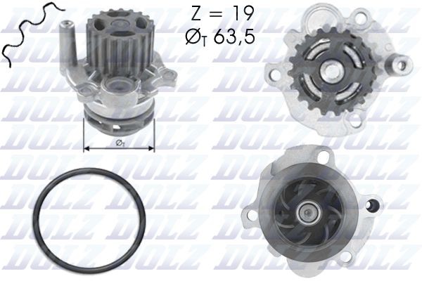 Водяной насос A193 DOLZ