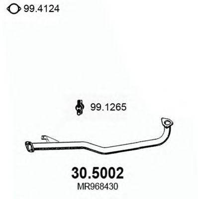 Выпускной трубопровод 305002 ASSO