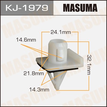 Клипса крепежная KJ1979 MASUMA
