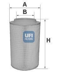 Воздушный фильтр 27.600.00 UFI