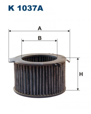 Фильтр салона K 1037A FILTRON