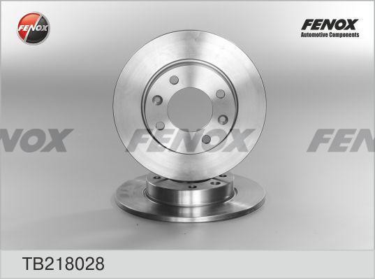 Диск тормозной TB218028 FENOX