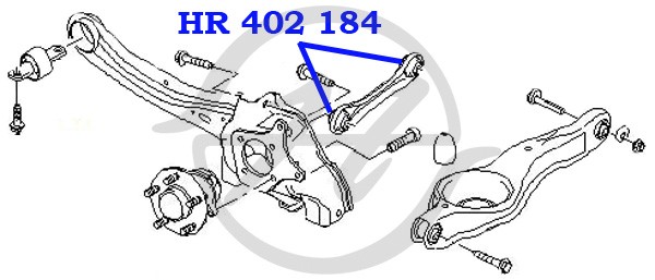 Сайлентблок HR 402 184 HANSE