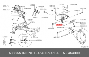 Регулятор тормозных сил 46400-9X50A NISSAN