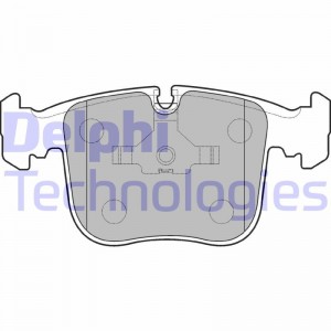 Комплект тормозных колодок, диско LP845 DELPHI