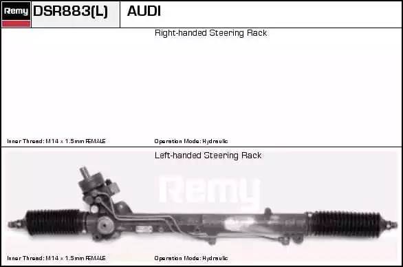 Рулевой механизм DSR883L DELCO REMY