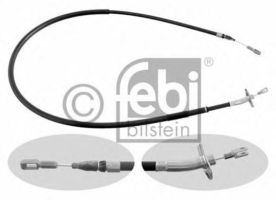 Трос, стояночная тормозная система 09500 FEBI BILSTEIN