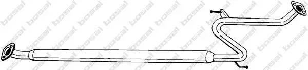 Средний глушитель выхлопных газов 285805 BOSAL