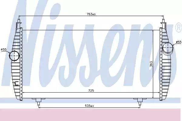 Интеркулер 96617 NISSENS