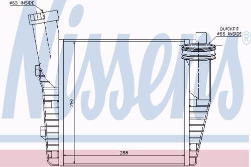 Интеркулер 96637 NISSENS
