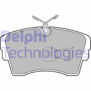 Комплект тормозных колодок, диско LP603 DELPHI