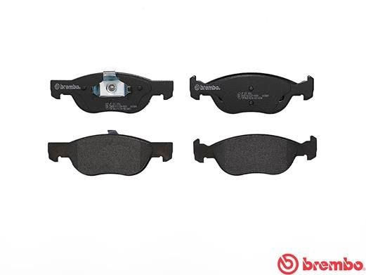 Комплект тормозных колодок, диско P23081 BREMBO