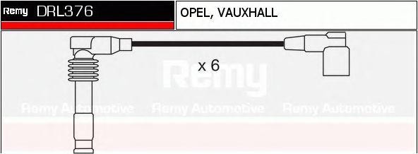 Ккомплект проводов зажигания DRL376 DELCO REMY