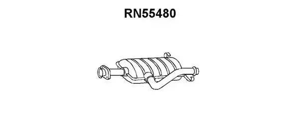 Предглушитель выхлопных газов RN55480 VENEPORTE