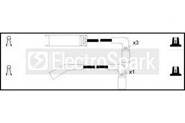 Ккомплект проводов зажигания OEK645 STANDARD