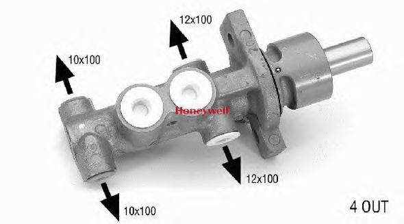 Главный тормозной цилиндр 132521B BENDIX JURID