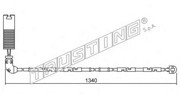 Сигнализатор, износ тормозных колодок SU.113 TRUSTING