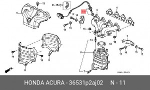 Лямбда-зонд 36531P2AJ02 HONDA