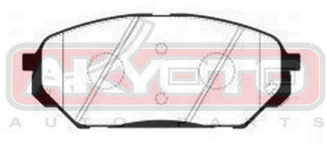Колодки тормозные дисковые AKD-0456 AKYOTO