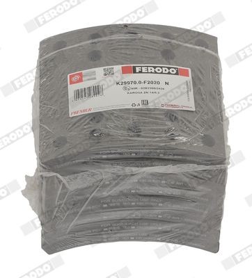 Комплект тормозных башмаков, барабанные тормоза K29970.0-F2020 FERODO