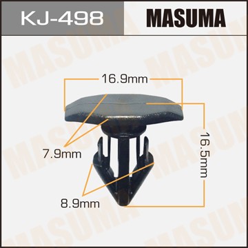 Клипса крепежная KJ498 MASUMA