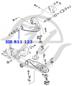 Сайлентблок HR 811 123 HANSE