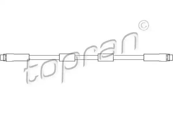 Шланг тормозной 111 061 HANS PRIES