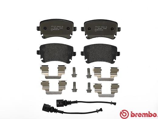 Комплект тормозных колодок, диско P85083 BREMBO