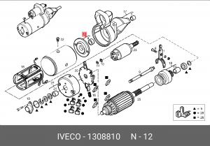 Подшипник 1308810 IVECO