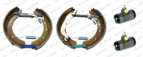 Комплект тормозных колодок FMK284 FERODO