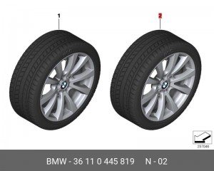 Деталь 36 11 0 445 819 BMW