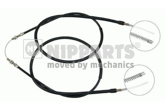 Трос, стояночная тормозная система J12455 H B JAKOPARTS NIPPARTS
