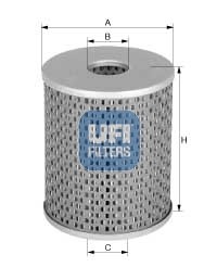 Топливный фильтр 26.670.00 UFI