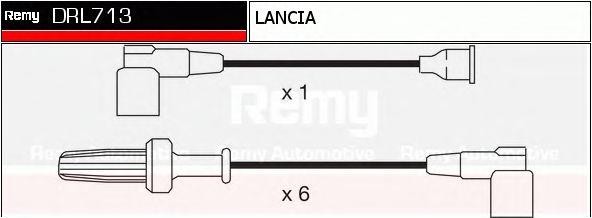 Ккомплект проводов зажигания DRL713 DELCO REMY
